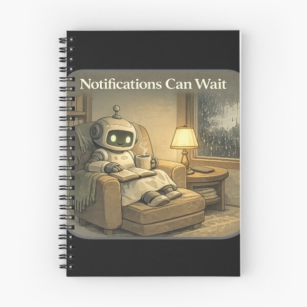 Item preview, Notifications Can Wait designed and sold by QuietNovaShop.