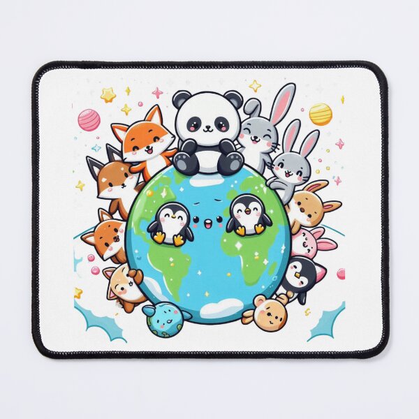 Item preview, Cute Animals on Planet Earth - We Are on the Same Rock designed and sold by carestazafeli.