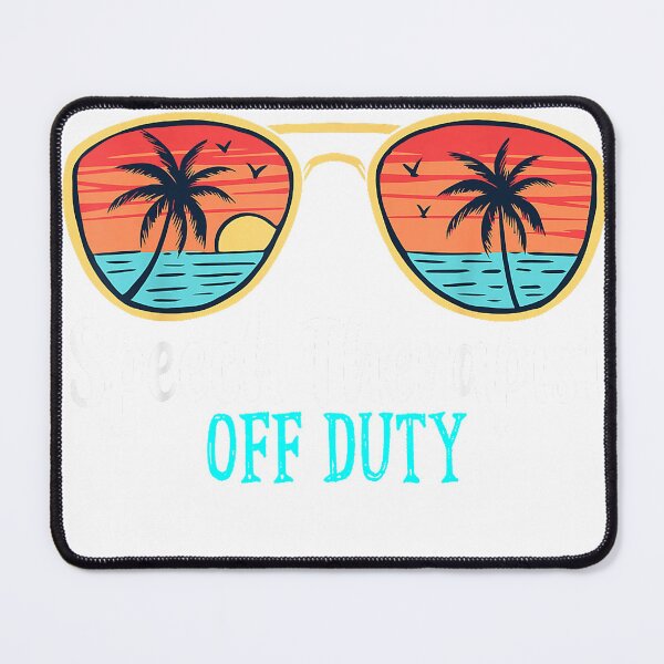 Item preview, Speech Therapist Off Duty Happy Last Day Of School Summer T-Shirt designed and sold by JankoZED.
