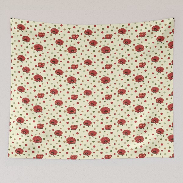 Item preview, Poppy and Polka Dot Party designed and sold by Imagine Bee Studio.