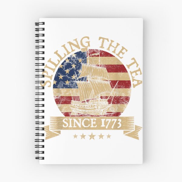 Item preview, Spilling The Tea Since 1773 Vintage Us History Teacher T-Shirt designed and sold by SanaiConnel.