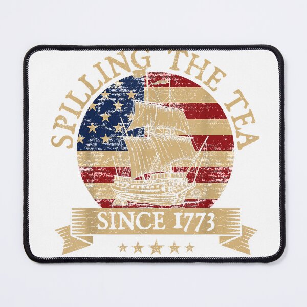 Item preview, Spilling The Tea Since 1773 Vintage Us History Teacher T-Shirt designed and sold by SanaiConnel.