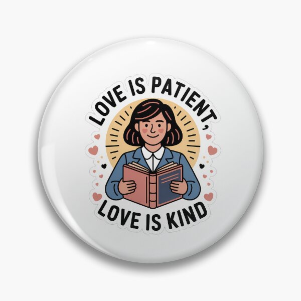 Item preview, Love is patient, love is kind designed and sold by NiftyWrx.