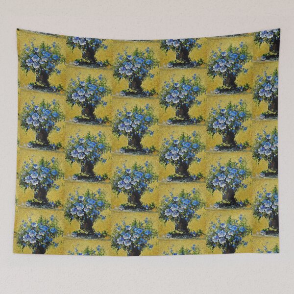 Item preview, Blue little flowers ...   designed and sold by Eutrope d'Orange.