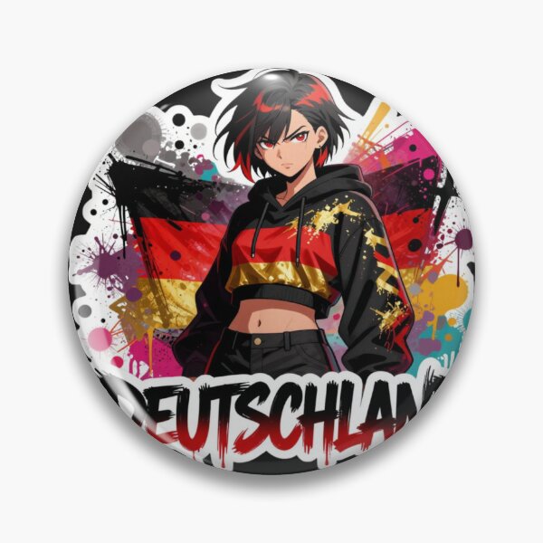 Item preview, Anime Germany Graffiti Girl Design designed and sold by Revyra.