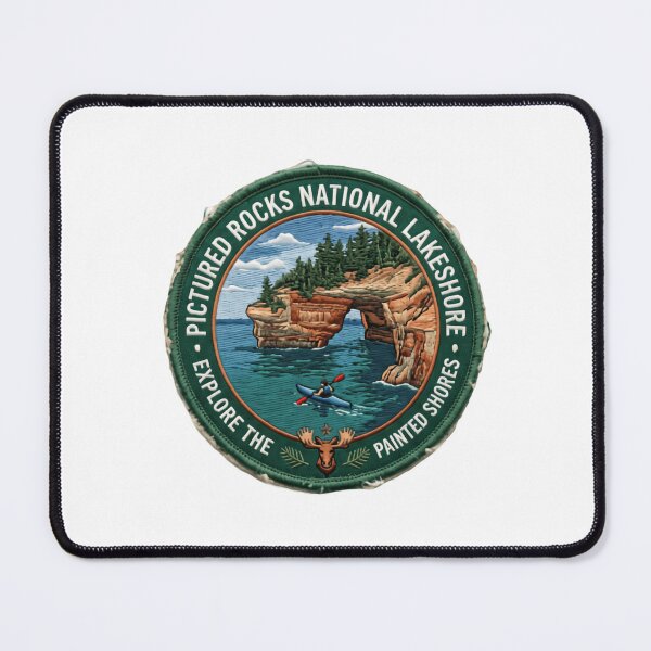 Item preview, Pictured Rocks National Lakeshore - Explore The Painted Shores Michigan Travel designed and sold by Simsimah26Parks.