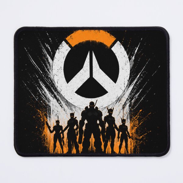Artikelvorschau, Overwatch-Helden im Grunge-Stil | GenZ Reaper Tracer Soldier 76 Gaming-Design entworfen und verkauft von NBT-NOVA.