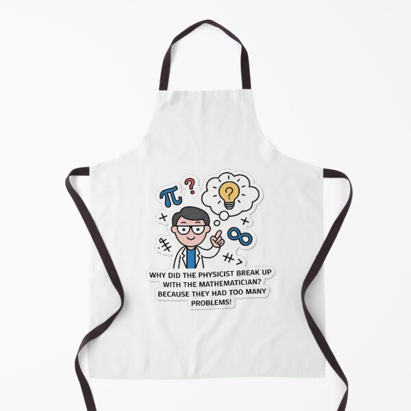 Item preview, Physics Jokes & Symbols Design designed and sold by NiftyWrx.
