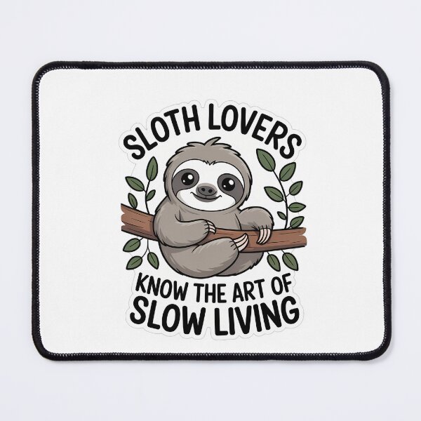 Item preview, Sloth Wisdom in Minimalist Style designed and sold by NiftyWrx.