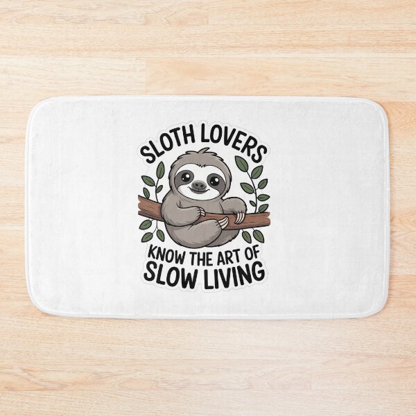 Item preview, Sloth Wisdom in Minimalist Style designed and sold by NiftyWrx.