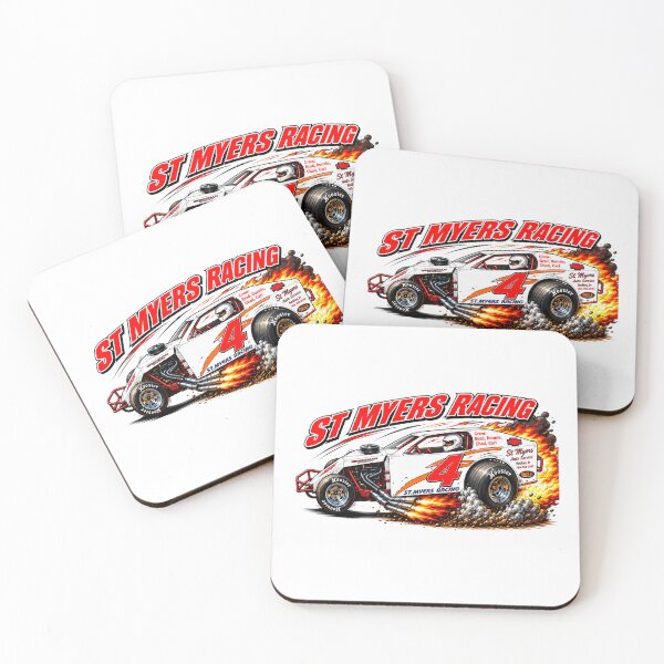 Item preview, St Myers Racing Dirt Modified Race Car designed and sold by GARAGE75DESIGNS.