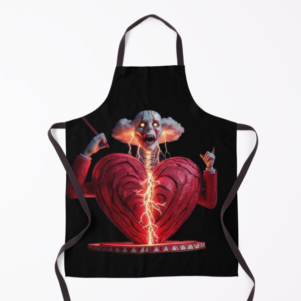 Item preview, Electric Heart Conductor Dark Fantasy Illustration designed and sold by LujziWorld.
