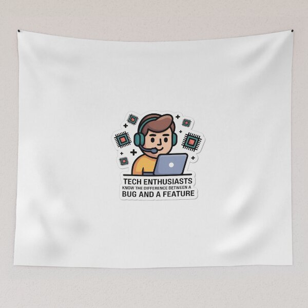 Item preview, Tech Enthusiast Quote Art designed and sold by NiftyWrx.