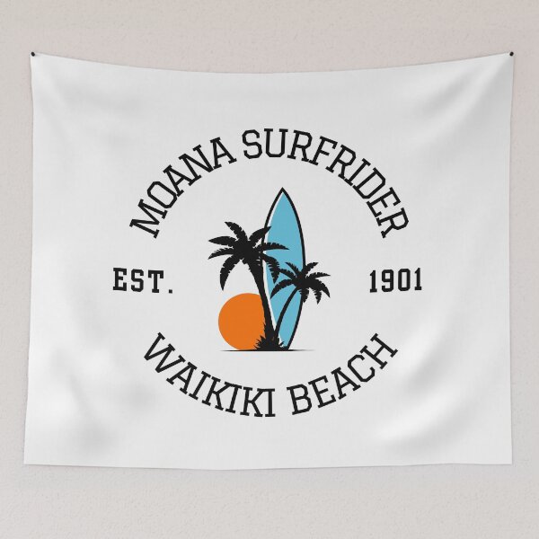 Item preview, Summer Waikiki Beach Retro Vintage designed and sold by The Retromotel.