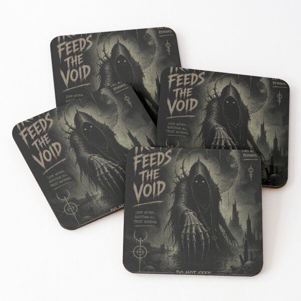 Item preview, Truth Feeds the Void – Cosmic Horror Entity | Dark Occult Art designed and sold by Glitched Store.
