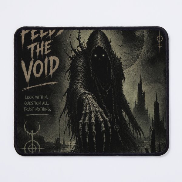 Item preview, Truth Feeds the Void – Cosmic Horror Entity | Dark Occult Art designed and sold by Glitched Store.