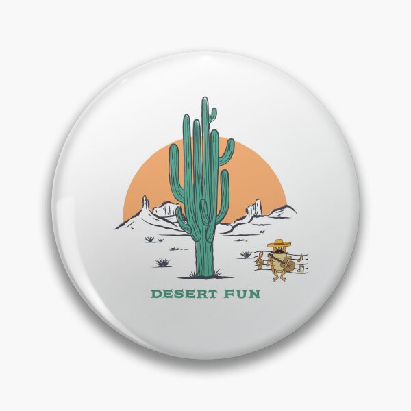 Item preview, “Desert Fun” Quote essential t-shirt with Retro Design of a Saguaro Cactus & Desert Sunset Cartoon AnimalPlaying a Guitar  designed and sold by MKTreasures.
