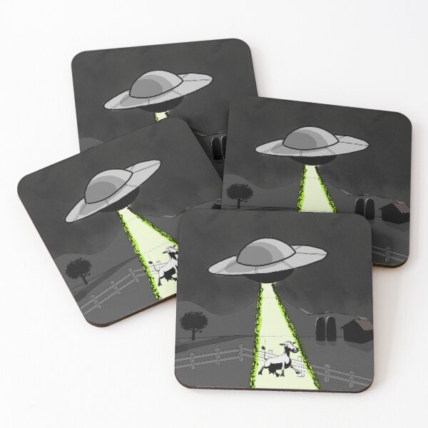 Item preview, Holy cow, alien abduction! designed and sold by mrcbrn.
