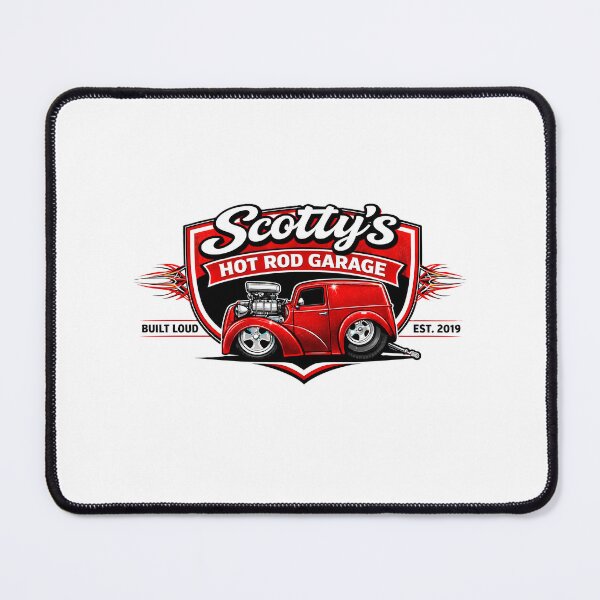 Artikelvorschau, Scotty's Hot Rod Garage entworfen und verkauft von GARAGE75DESIGNS.