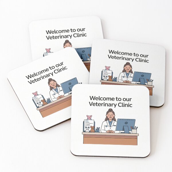 Item preview, Welcome to Our Vet Clinic designed and sold by NiftyWrx.