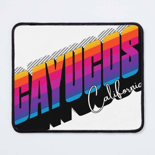 Item preview, Cayucos, California Retro 80s Sunset Gradient Design designed and sold by DonnaRaine.