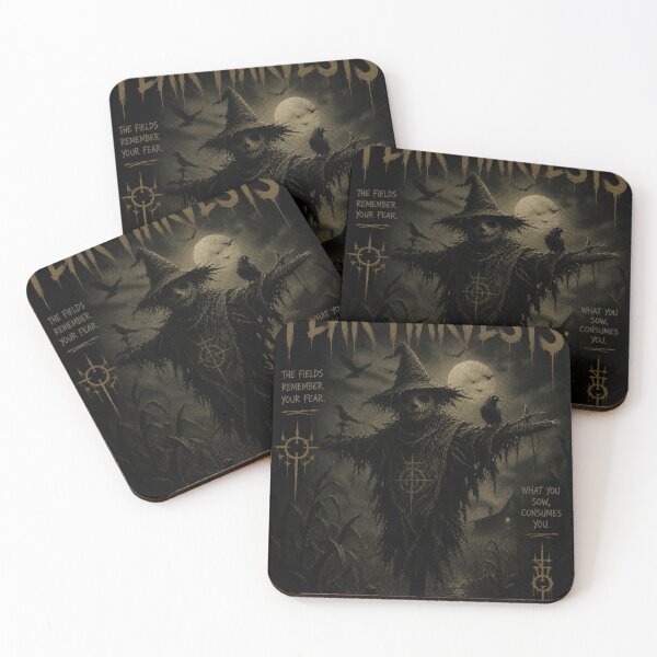 Item preview, Fear Harvests – Dark Scarecrow Horror | Gothic Farm Nightmare designed and sold by WeirdNightCo.