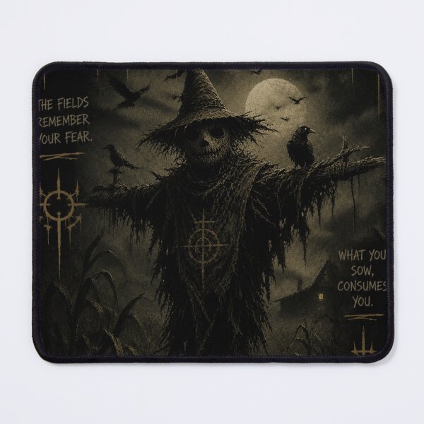Item preview, Fear Harvests – Dark Scarecrow Horror | Gothic Farm Nightmare designed and sold by Glitched Store.