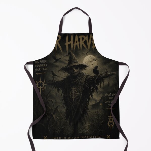 Item preview, Fear Harvests – Dark Scarecrow Horror | Gothic Farm Nightmare designed and sold by WeirdNightCo.