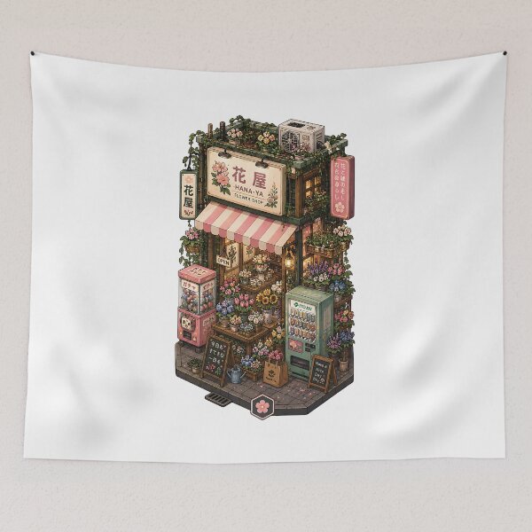 Item preview, Tiny Flower Shop designed and sold by MouhamedAdel95.