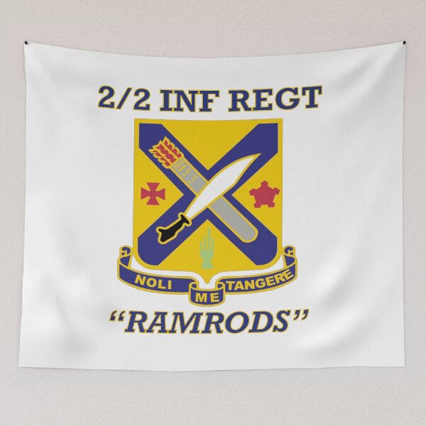 Item preview, 2/2 INFANTRY REGIMENT “RAMRODS” designed and sold by Code7c.