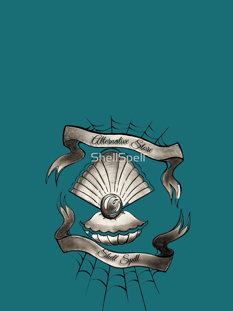 Thumbnail 4 of 4, iPhone Case, Gothic Shell Spell designed and sold by ShellSpell.