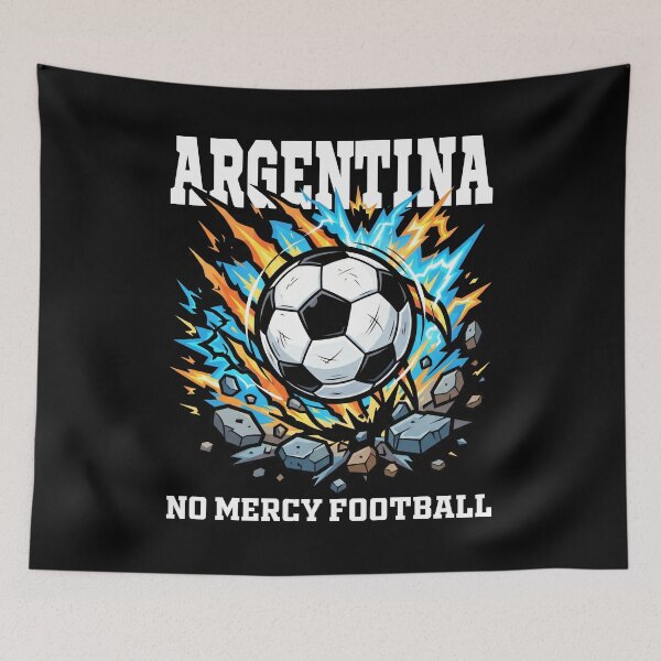 Item preview, ARGENTINA - NO MERCY FOOTBALL - FIFA WORLD CUP designed and sold by KEF Custom.