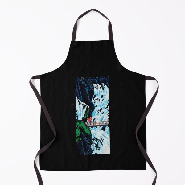 Item preview, Traditional Japanese Woodblock Waterfall Art in Modern Frame designed and sold by Pramuditha Maduwantha.