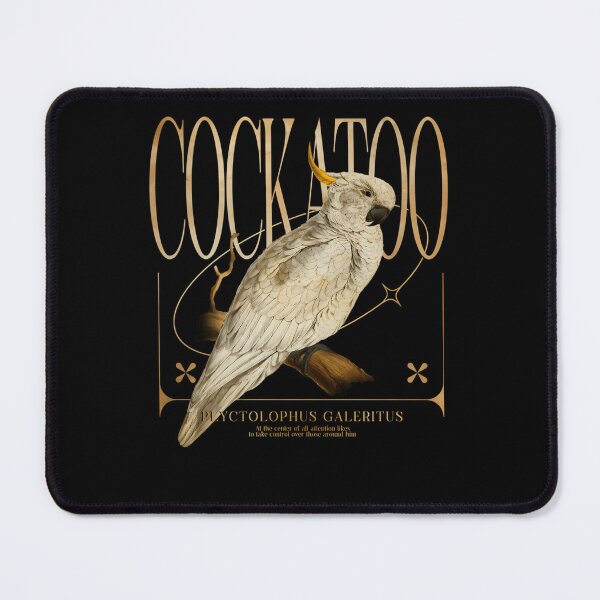 Item preview, Elegant Sulphur-Crested Cockatoo Portrait designed and sold by Pramuditha Maduwantha.