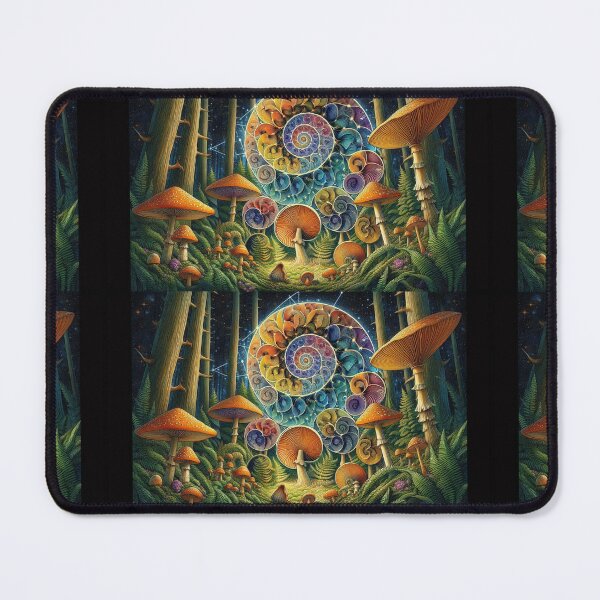 Item preview, Mushroom Fractals 2 designed and sold by Elemental Visions.