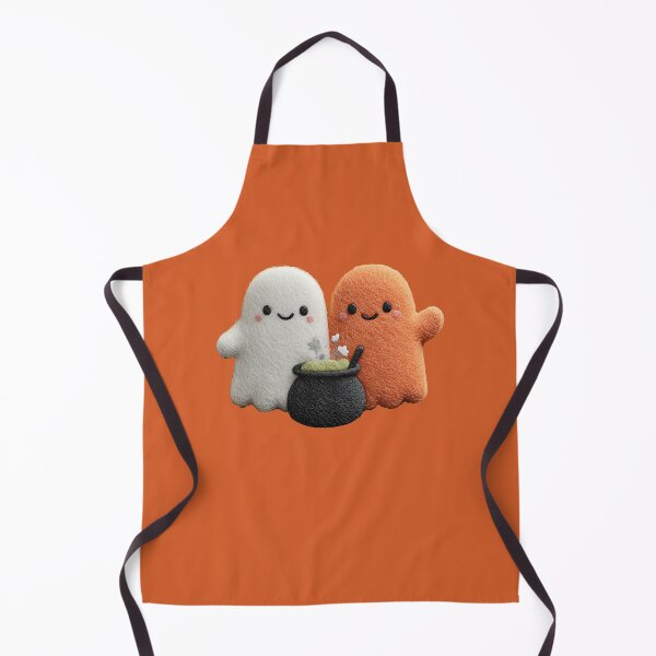 Item preview, Cute Ghost Couple Making Magical Potions designed and sold by colorful-white.