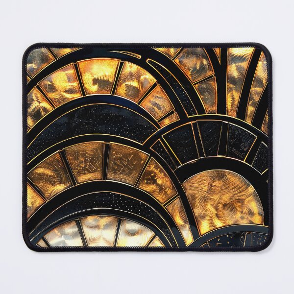 Item preview, Exotic Art Deco Golden And Black Abstract Design designed and sold by DEC02.