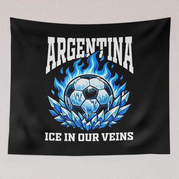 Item preview, ARGENTINA - ICE IN OUR VEINS - FIFA WORLD CUP designed and sold by KEF Custom.