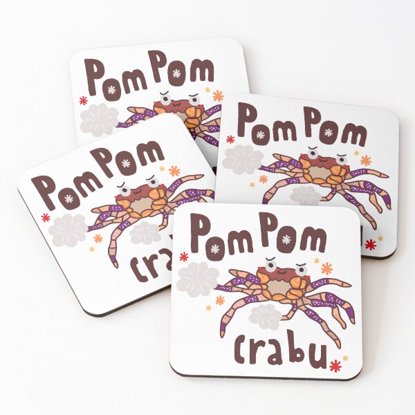Aperçu de l'œuvre crabe pompon créée et vendue par littleredcheeks.