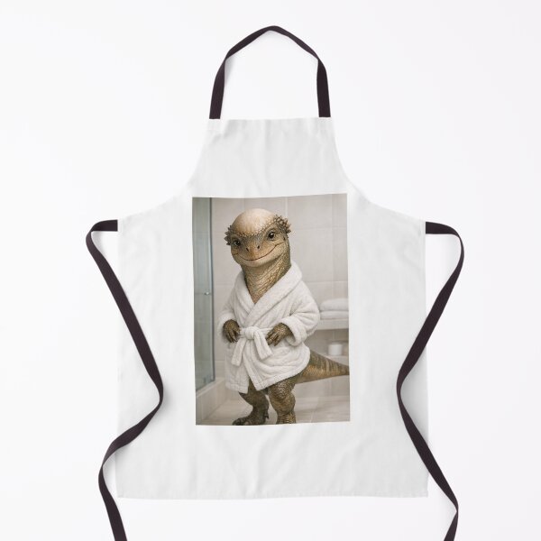 Item preview, Cozy Bathrobe Pachycephalosaurus designed and sold by Sillytoe.