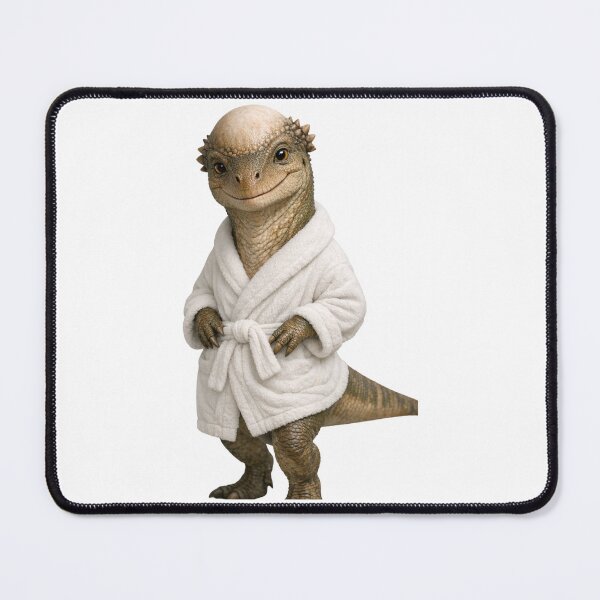 Item preview, Bathrobe Pachycephalosaurus designed and sold by Sillytoe.