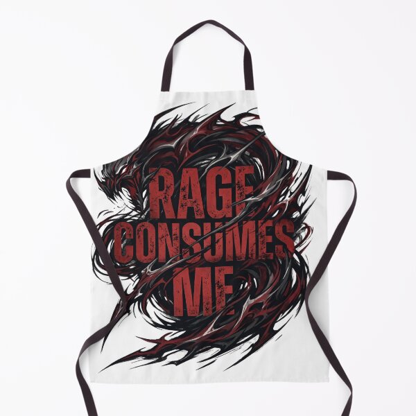 Item preview, Rage Consumes Me Dark Edgy T-Shirt Graphic Tee designed and sold by TeeSpectrume.