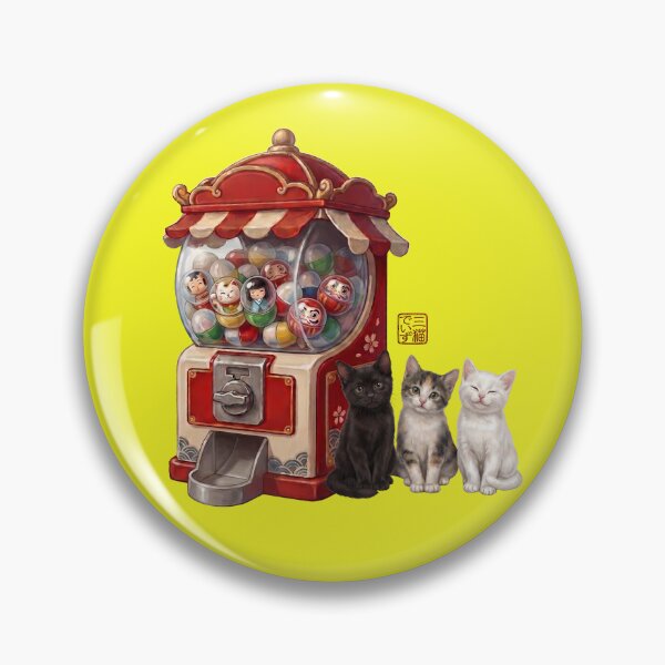 Item preview, Gachapon Capsule Toy with Three Kittens designed and sold by JapanekoGallery.