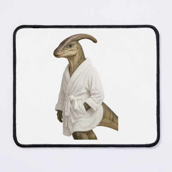 Item preview, Bathrobe Parasaurolophus designed and sold by Sillytoe.
