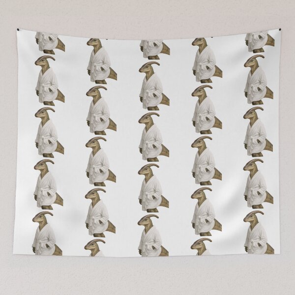 Item preview, Bathrobe Parasaurolophus designed and sold by Sillytoe.