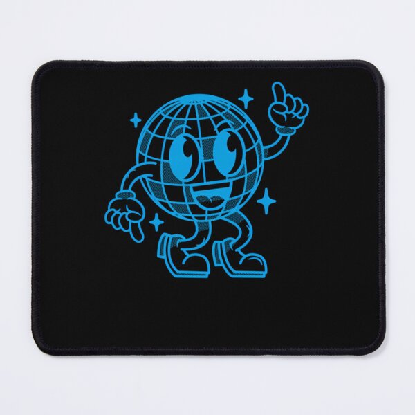 Item preview, Blue Disco Ball Cartoon Character designed and sold by Rjaa Designes.