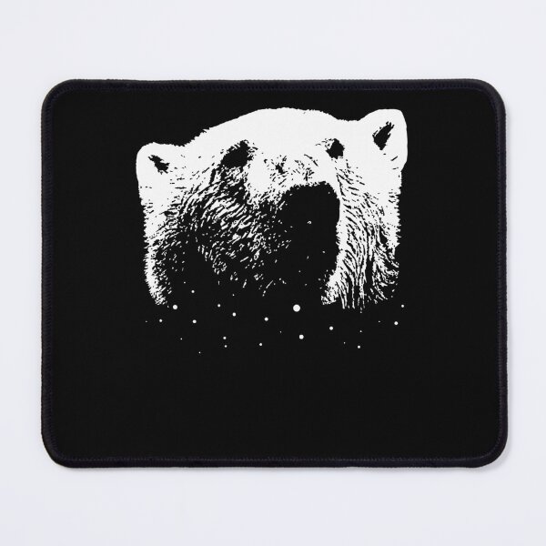 Item preview, Intense High-Contrast Polar Bear Roar designed and sold by Rjaa Designes.