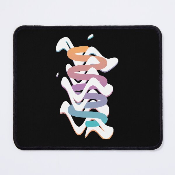 Item preview, Abstract Pastel Wavy Ribbon designed and sold by Rjaa Designes.