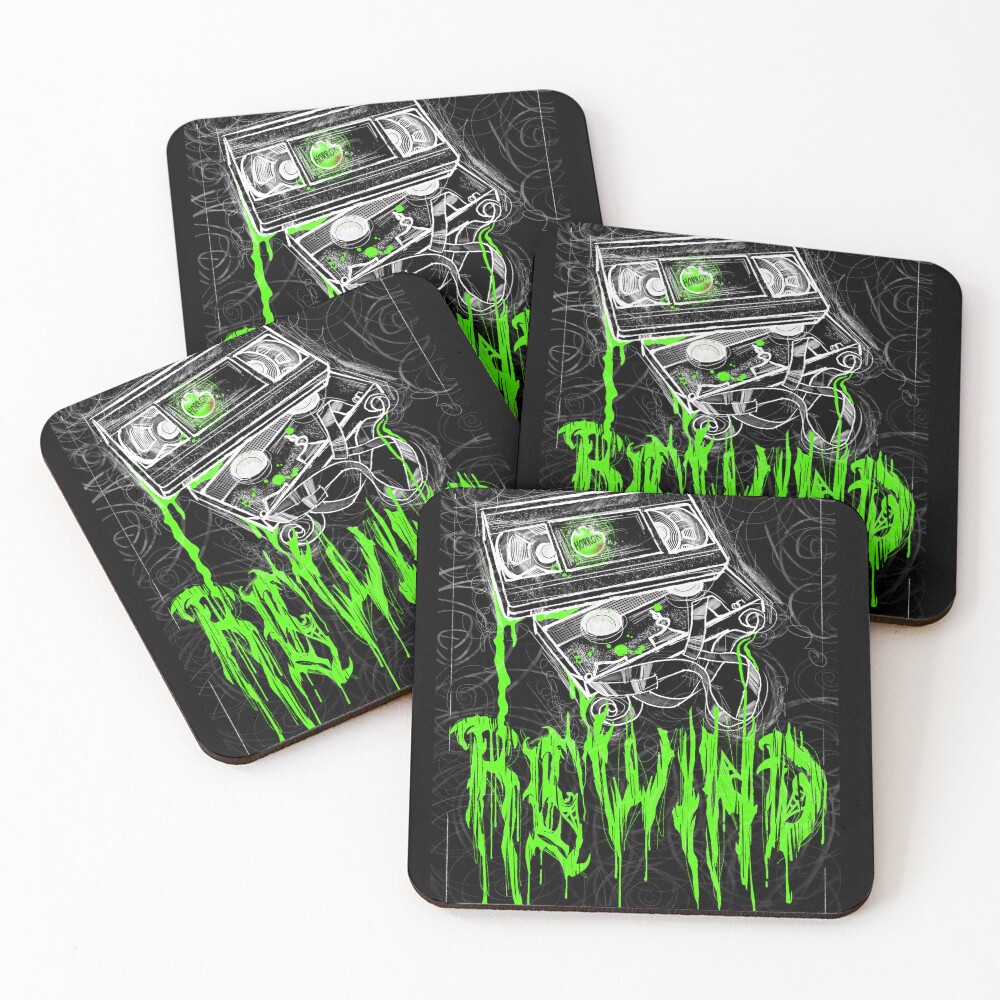 Item preview, Coasters (Set of 4) designed and sold by CryptCreation.