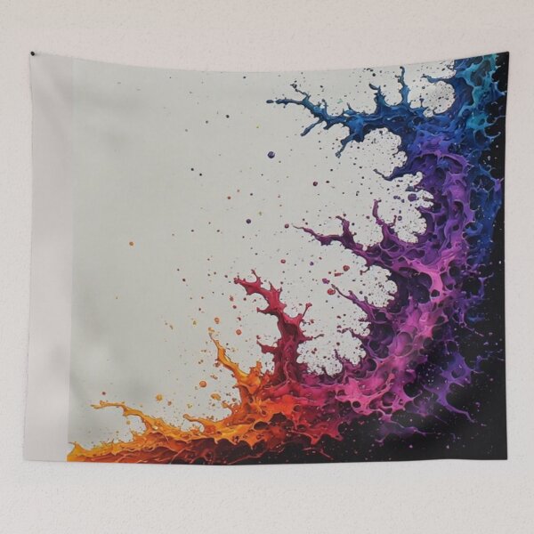 Item preview, COSMIC TIDE: Where Color Learns to Breathe designed and sold by FANTASY FRENZY.